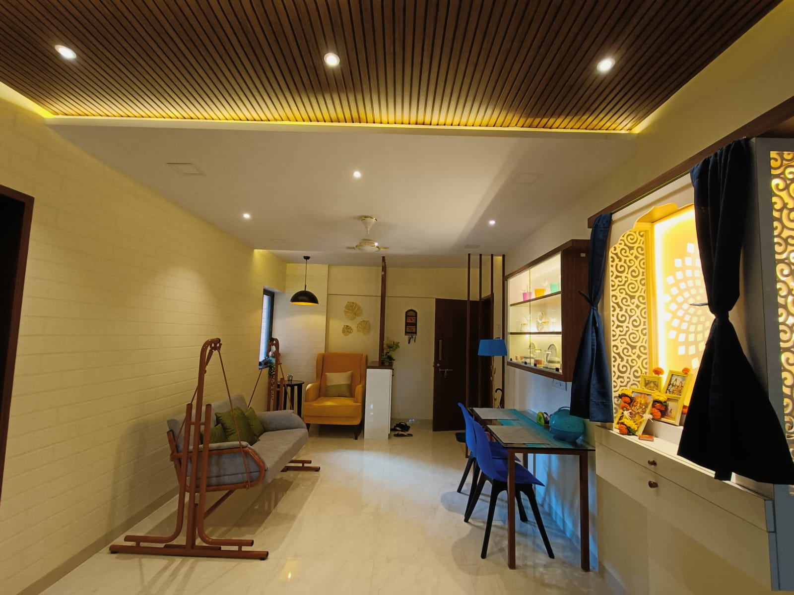2 BHK Interior Design at Regalia, Borivali, Mumbai