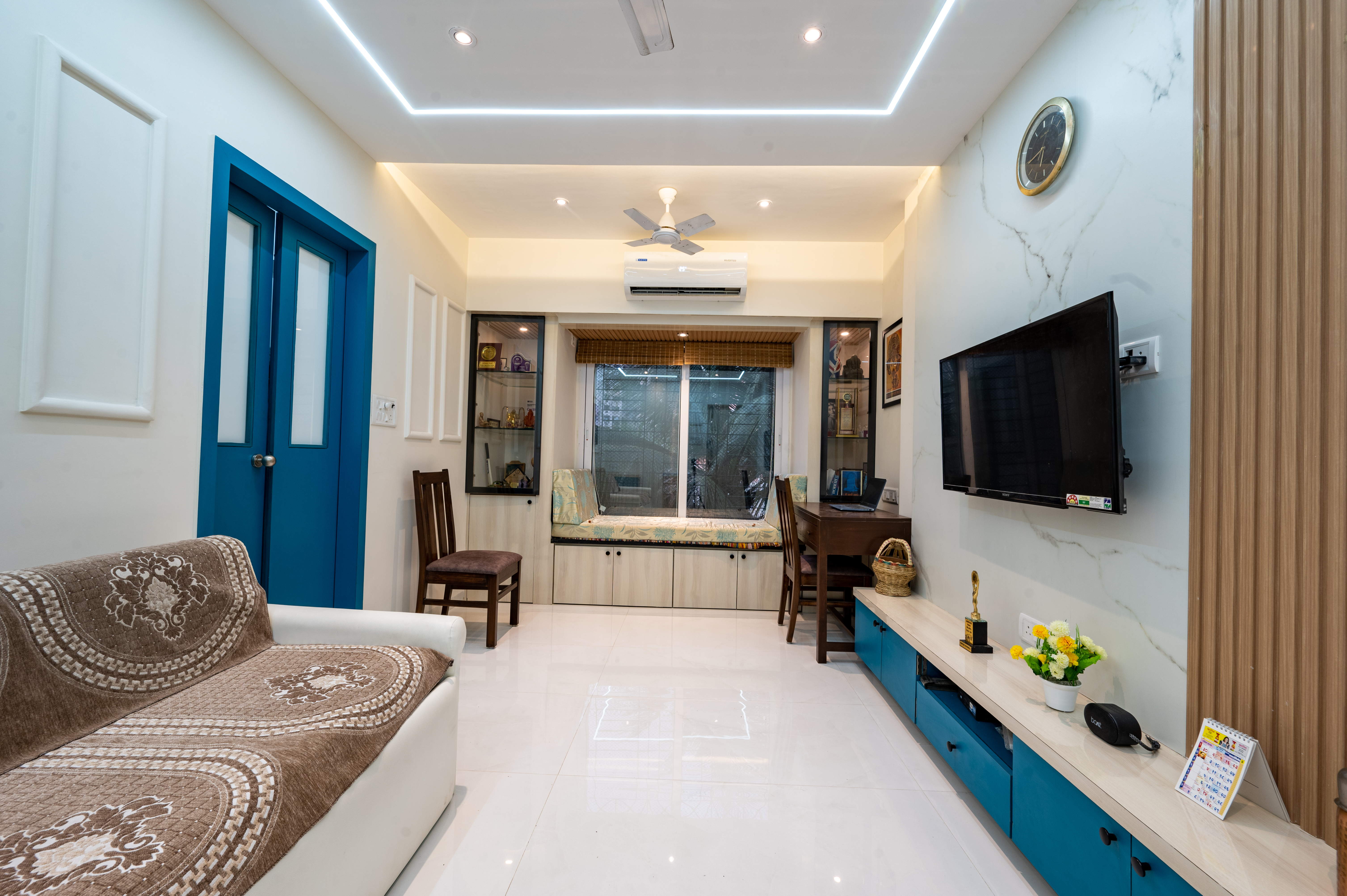 1 BHK Residence Interior at Mulund, Mumbai