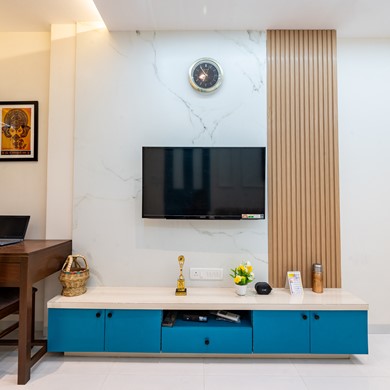 1 BHK Residence Interior at Mulund, Mumbai